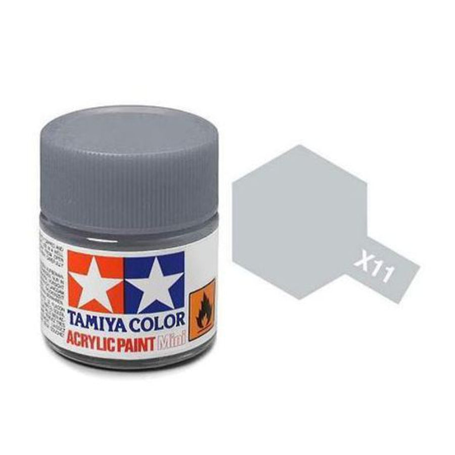Tamiya Tamiya 8011 - X11 ENAMEL CHROME SILVER