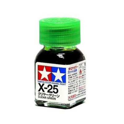 Tamiya Tamiya 8025 - X25 ENAMEL CLEAR GREEN