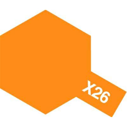 Tamiya X-26 Enamel Mini Paint - Clear Orange - 10ml