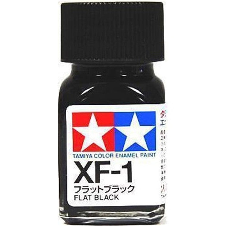 Tamiya Tamiya 8101 - XF1 ENAMEL FLAT BLACK