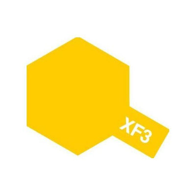 XF3 EMAILLE FLACH GELB