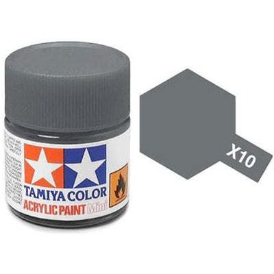 Tamiya Tamiya 81510 - X10 ACRYLIC 10ML GUN METAL