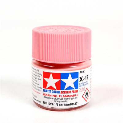 Tamiya Tamiya 81517 - X17 ACRYLIC 10ML PINK