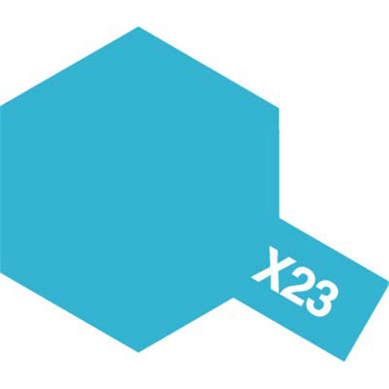 Tamiya Tamiya 81523 – X23 ACRYLIC 10ML KLARBLAU