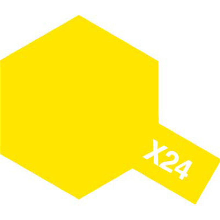 Tamiya X-24 Acrylic Mini Paint - Clear Yellow - 10ml