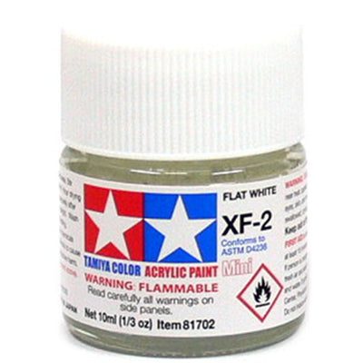 Tamiya Tamiya 81702 - XF2  ACRYLIC 10ML FLAT WHITE