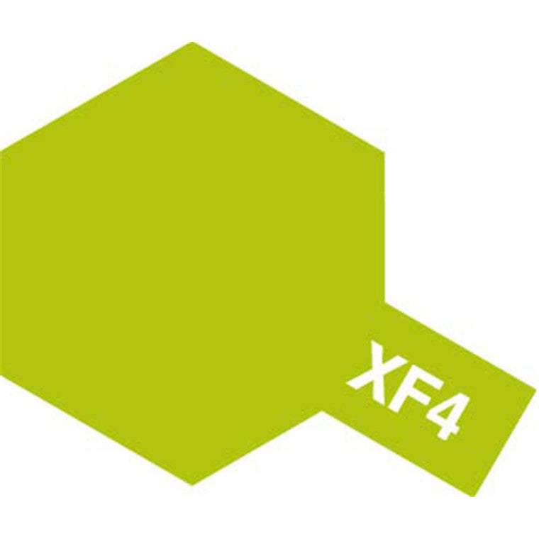 Tamiya Tamiya 81704 - XF4  ACRYLIC 10ML YELLOW GREEN