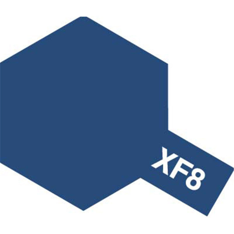 Tamiya Tamiya 81708 - XF8  ACRYLIC 10ML FLAT BLUE