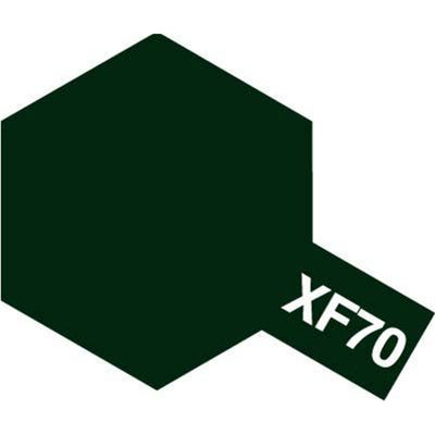 Tamiya Tamiya 8170 - XF70 ENAMEL DARK GREEN 2 (IJN)(semi gloss)