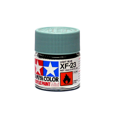 Tamiya XF-23 Acryl Mini Farbe - Hellblau - 10ml