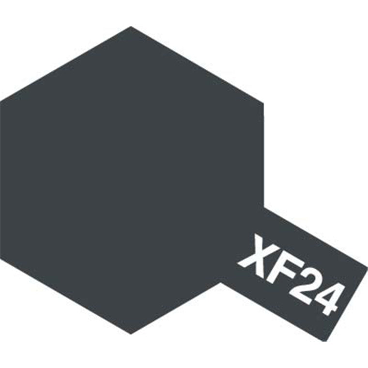 Tamiya XF-24 Acrylic Mini Paint - Dark Grey - 10ml