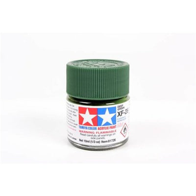 Tamiya XF-26 Acrylic Mini Paint - Deep Green - 10ml