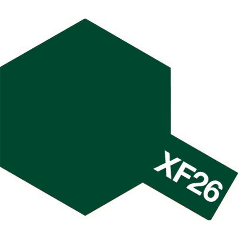 Tamiya XF-26 Acrylic Mini Paint - Deep Green - 10ml