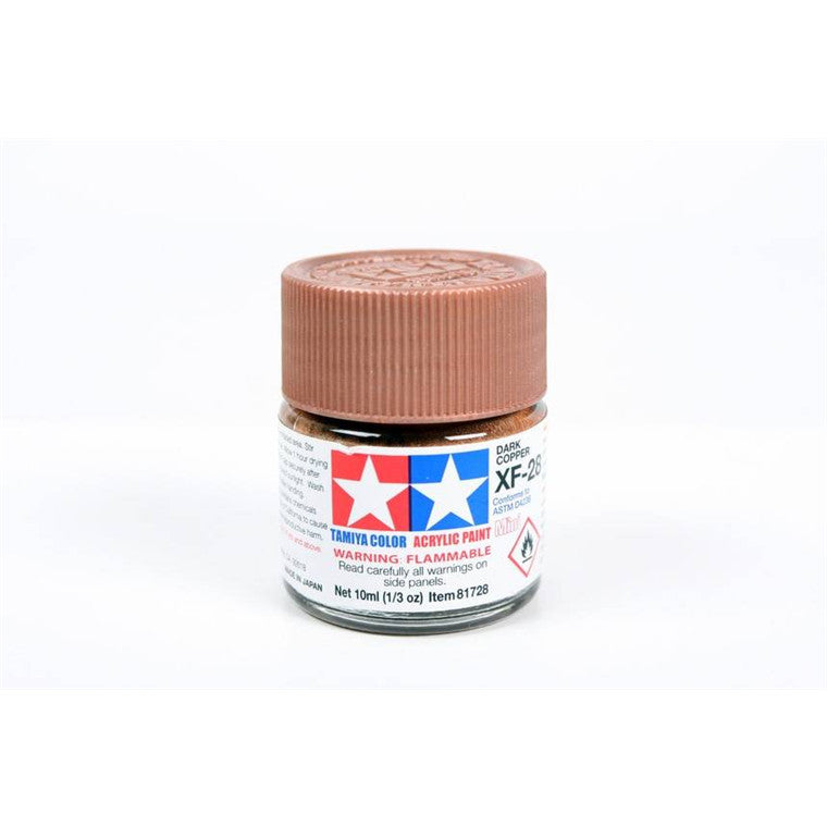 Tamiya Tamiya 81728 - XF28 ACRYLFARBE 10ML DUNKELKUPFER