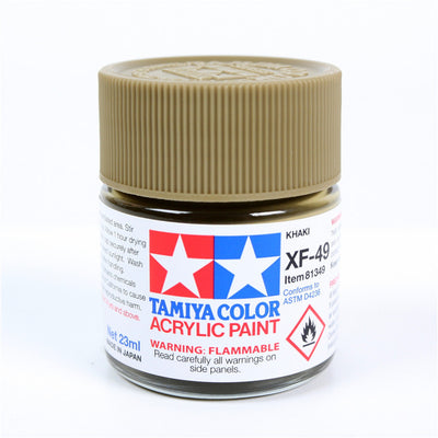 Tamiya Tamiya 81749 - XF49 ACRYLIC 10ML KHAKI