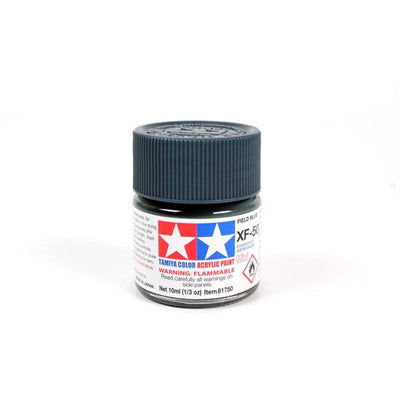 Tamiya Tamiya 81750 - XF50 ACRYLIC 10ML FIELD BLUE