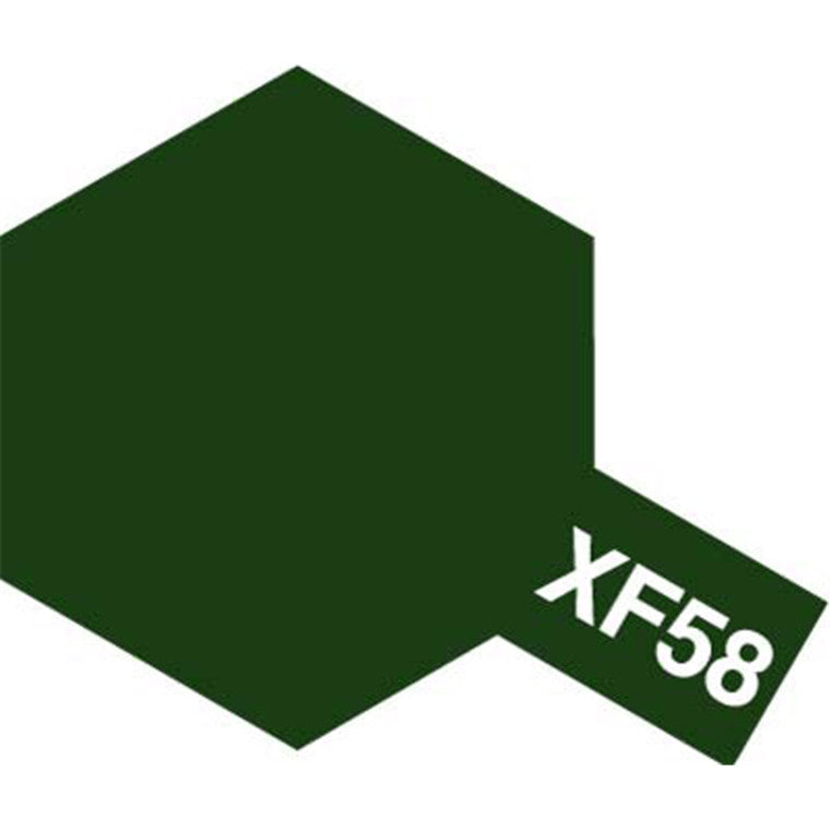 Tamiya Tamiya 81758 - XF58 ACRYLIC 10ML OLIVE GREEN