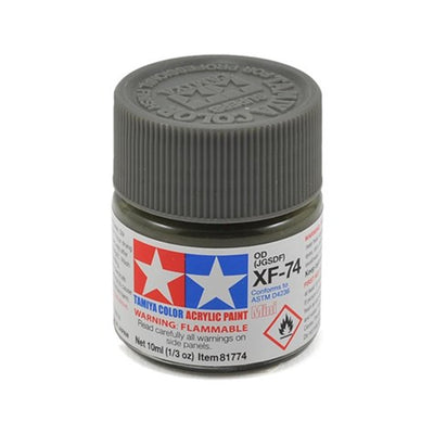 Tamiya Tamiya 81774 - XF74 ACRYLIC 10ML O'DRAB  JGSD