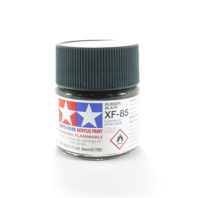 Tamiya Tamiya 81785 - XF85 ACRYLIC 10ML RUBBER BLACK