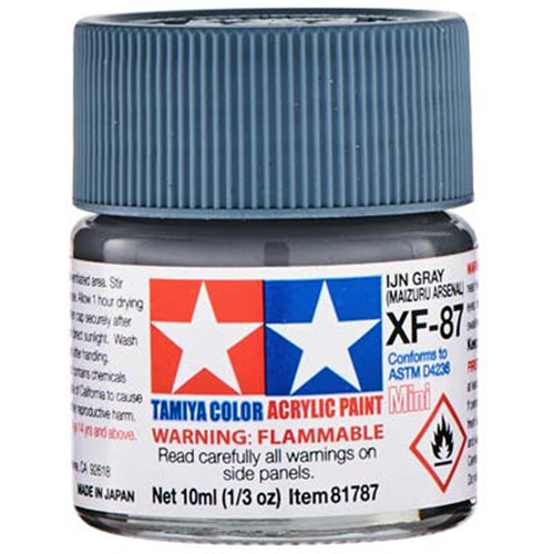 Tamiya Tamiya 81787 - XF87 ACRYLIC 10ML IJN GREY