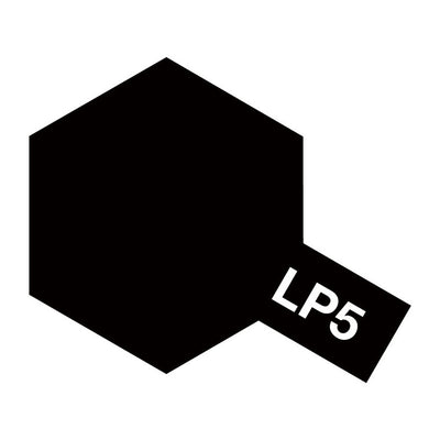 LP-5 LACKFARBE SEIDENMATT SCHWARZ 10ml