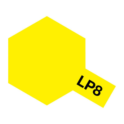 Tamiya LP-8 Lacquer Paint - Pure Yellow - 10ml