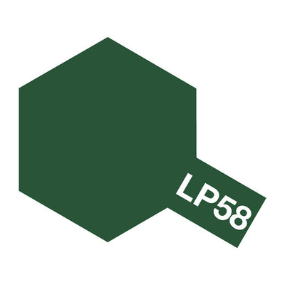 Tamiya Tamiya 82158 - LP-58  LACQUER PAINT NATO GREEN  10ml