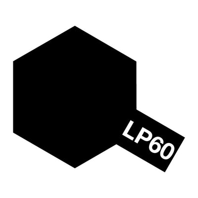 Tamiya Tamiya 82160 - LP-60  LACQUER PAINT NATO BLACK 10ml