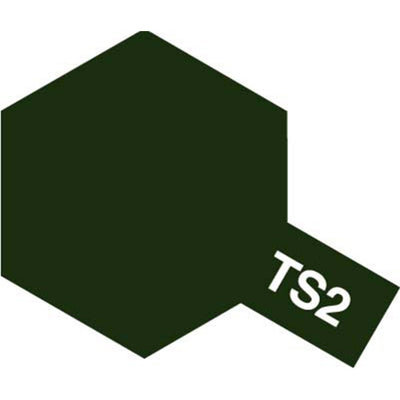 Tamiya Tamiya 85002 - TS-2   SPRAY DARK GREEN