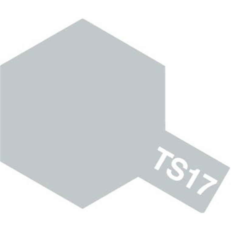 Tamiya Tamiya 85017 - TS-17  SPRAY ALUMINIUM SILVER