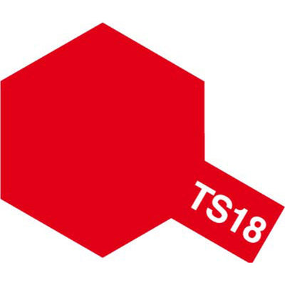 Tamiya Tamiya 85018 - TS-18  SPRAY METALLIC RED