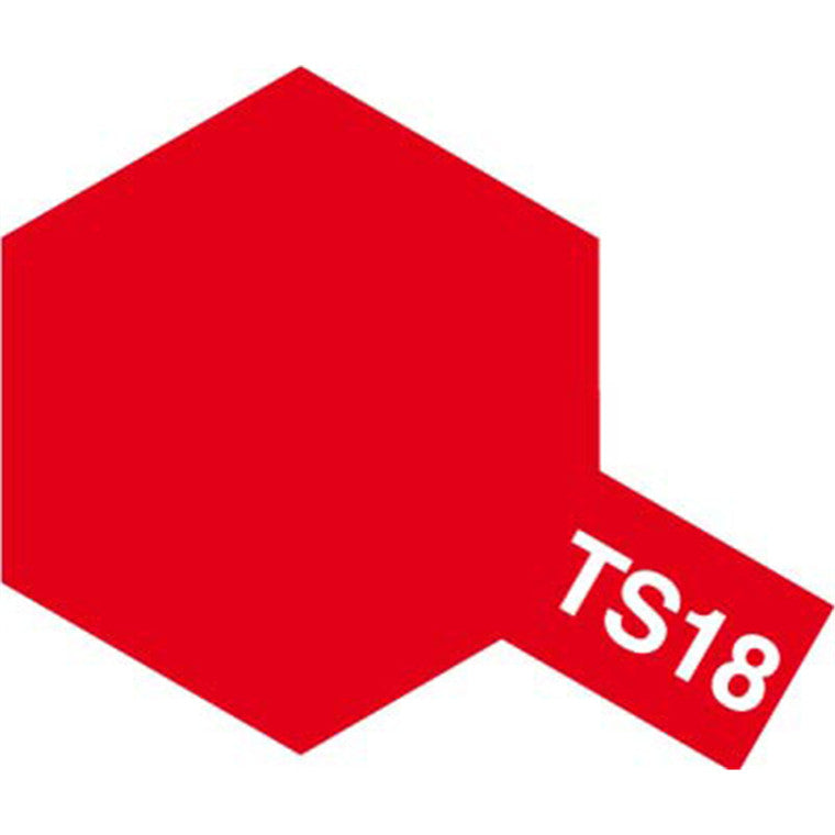 Tamiya Tamiya 85018 - TS-18  SPRAY METALLIC RED