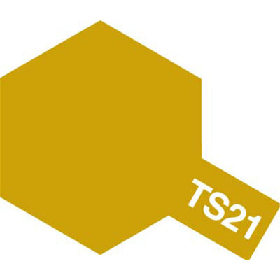 Tamiya Tamiya 85021 - TS-21  SPRAY GOLD
