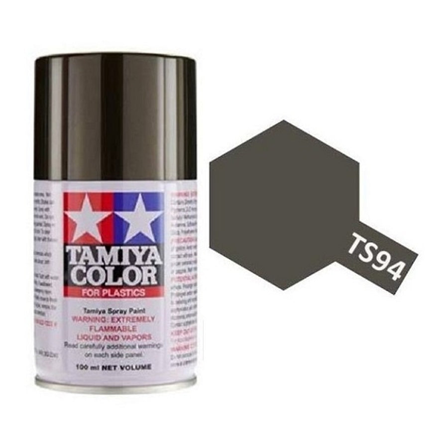Tamiya 85094 TS-94 Spray Paint for Plastics - Metallic Grey - 100ml