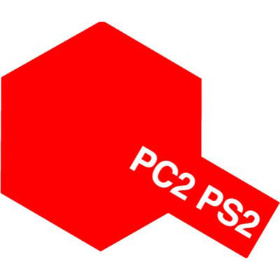 Tamiya Tamiya 86002 - PS-2  POLYCARB SPRAY RED