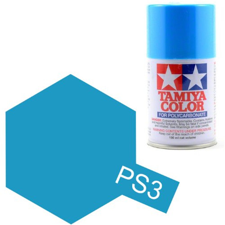 PS-3  POLYCARB SPRAY LIGHTBLUE
