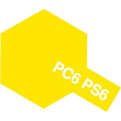 Tamiya Tamiya 86006 - PS-6  POLYCARB SPRAY YELLOW