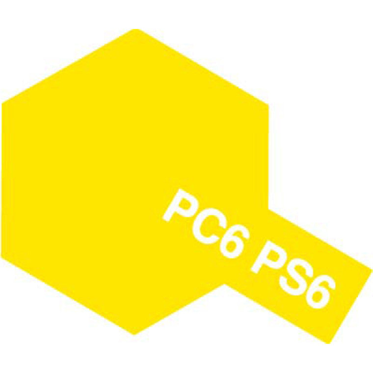 Tamiya Tamiya 86006 - PS-6  POLYCARB SPRAY YELLOW