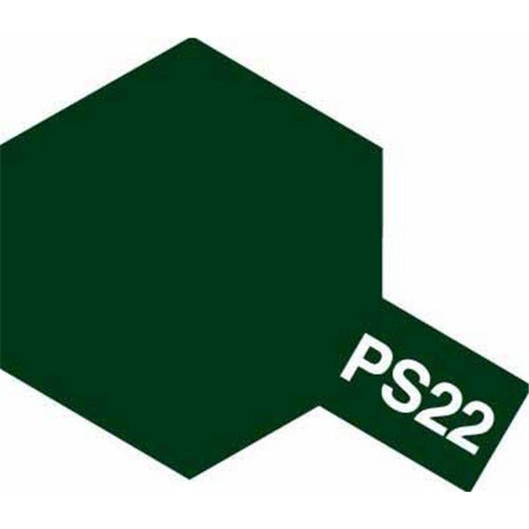 Tamiya Tamiya 86022 - PS-22 POLYCARB SPRAY RACEGREEN
