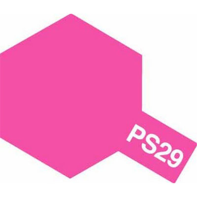 Tamiya Tamiya 86029 - PS-29 POLYCARB SPRAY FLUROPINK