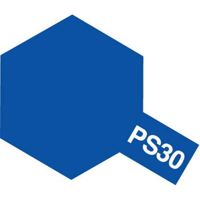 Tamiya Tamiya 86030 - PS-30 POLYCARB SPRAY BRILLBLUE**