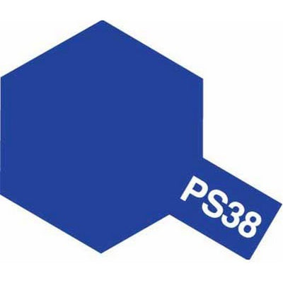 Tamiya Tamiya 86038 - PS-38 POLYCARB TRANSPARENT BLAU