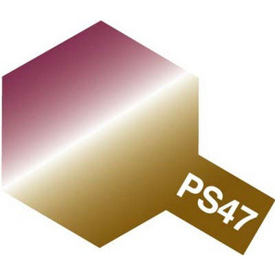 Tamiya Tamiya 86047 - PS-47 POLYCARB IRID PINK/GOLD