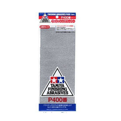 TAMIYA FINISH ABRASIVE(3)P400
