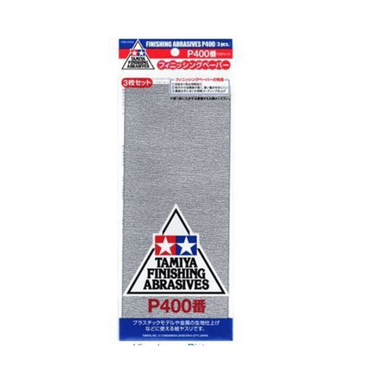 Tamiya 87054 - TAMIYA FINISH SCHLEIFPAPIER(3)P400