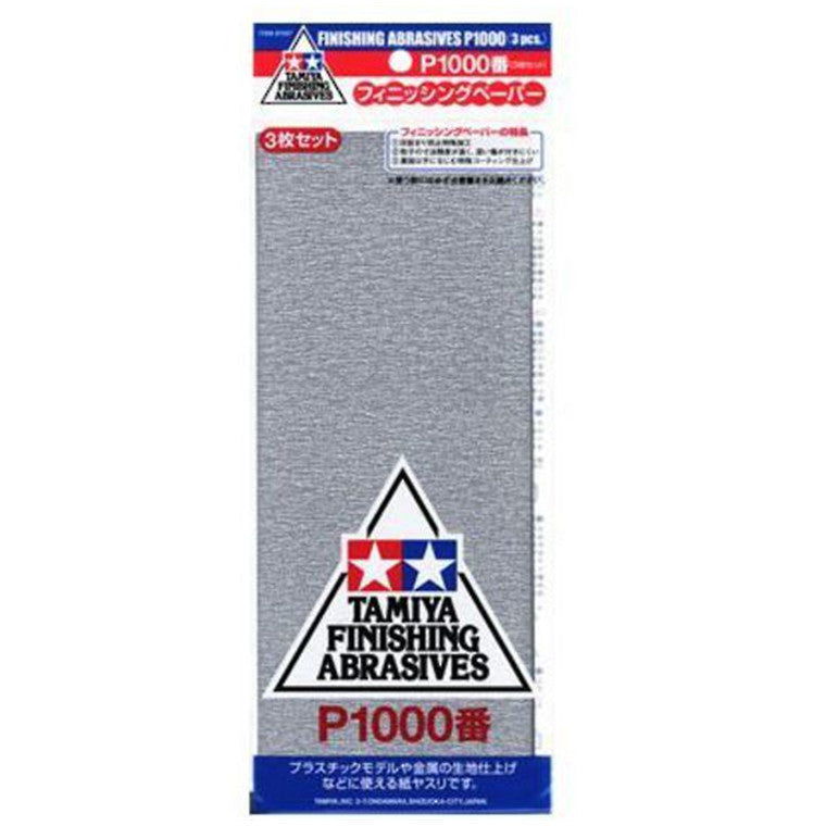 Tamiya 87057 - TAMIYA FINISH ABRASIVE(3)P1000