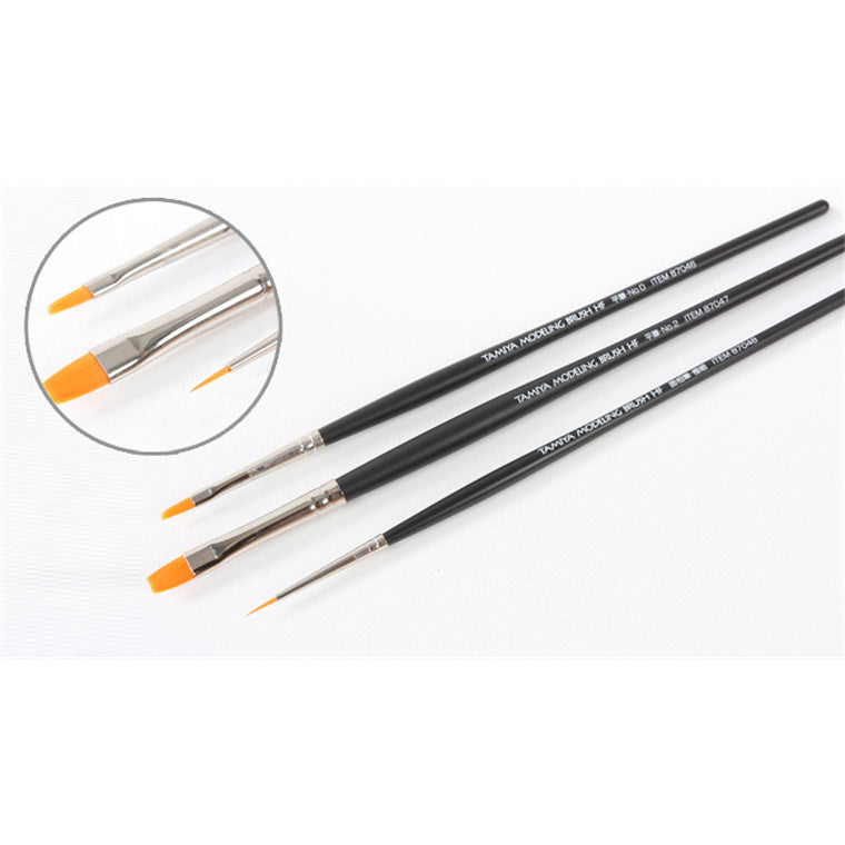 Tamiya 87067 - TAMIYA BRUSH SET FINER 3 PIECE
