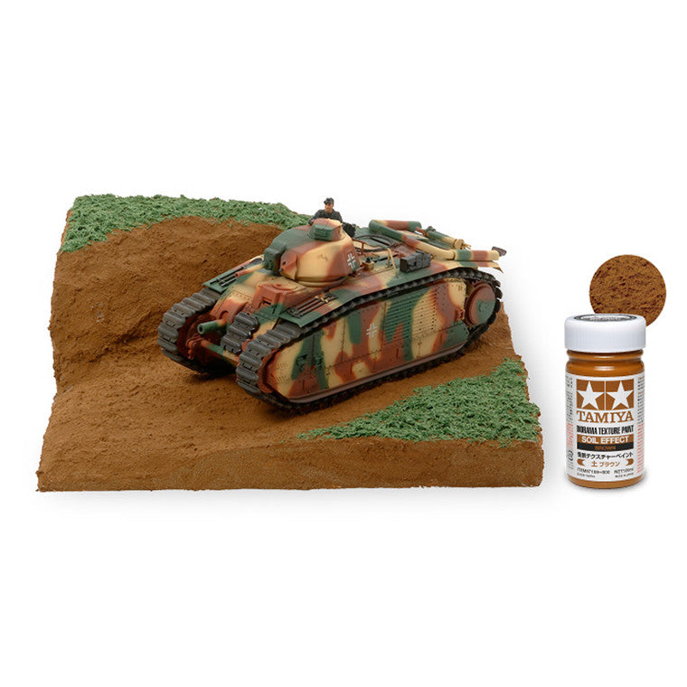 Tamiya 87108 - TAMIYA TEXTURE PAINT SOIL - BROWN