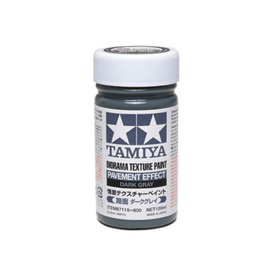 Tamiya 87115 - TAMIYA TEXTURE PAINT PAVEMENT - DARK GRAY
