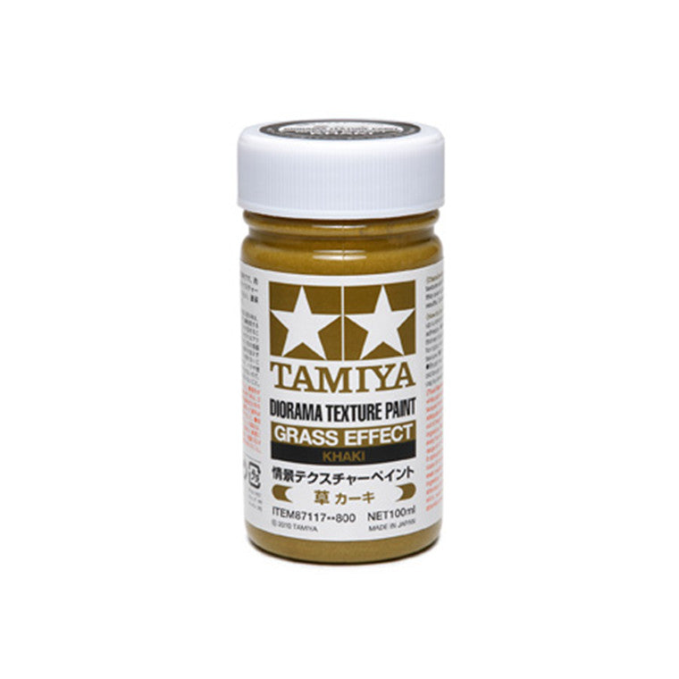 Tamiya 87117 - TAMIYA TEXTURE PAINT GRASS - KHAKI